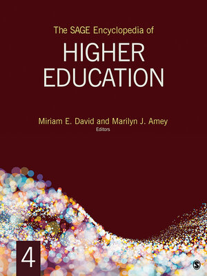 cover image of The SAGE Encyclopedia of Higher Education